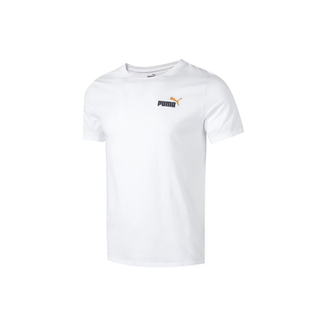 PUMA Graphics Feel Good T-shirt White Men s 682153-02 XXL