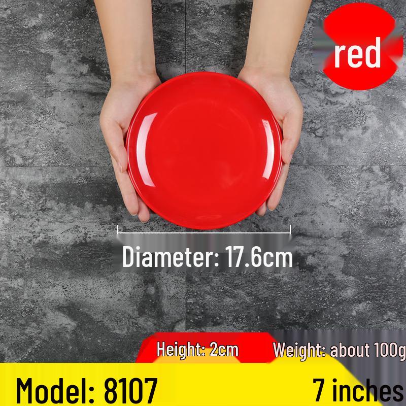 Commercial Melamine Round Serving Plate