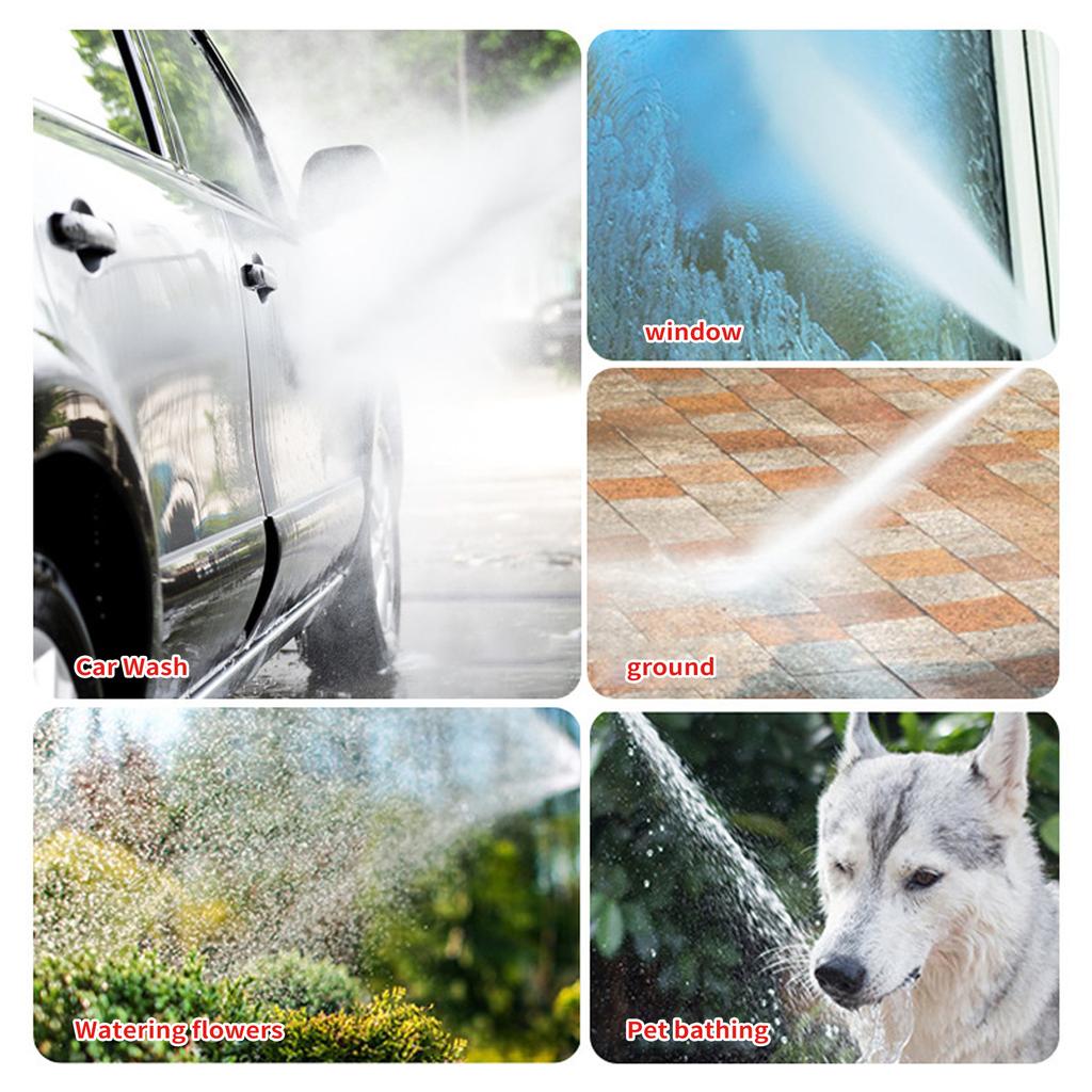 Pressure Washer Gun 5000 PSI Powerful Washing Gun 40inch Length 14inch Quick Connect with M22