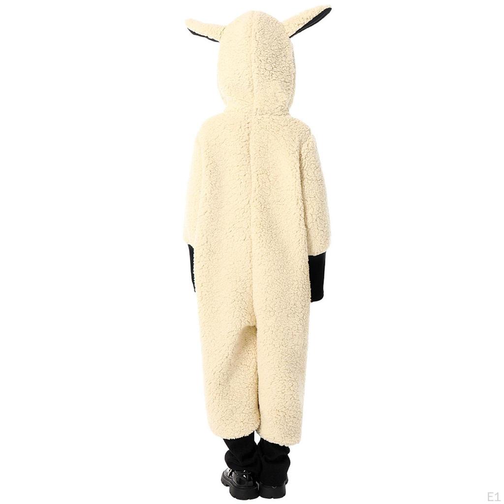 Dziecięcy biały kostium baranka Cosplay na festiwal z okazji Dnia Dziecka