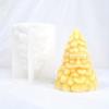 Christmas Grandpa Christmas Tree Mold DIY Aromatherapy Candle Desktop Decoration Christmas Companion Gift Silicone Mold