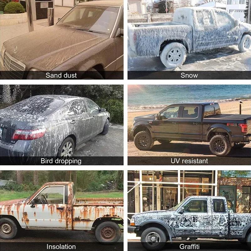 Waterdichte Autohoezen Universele SUV/Sedan Volledige Autohoezen Waterdicht Stofdicht Zonnescherm UV-Bestendig Beschermer Bescherming Automobielhoes