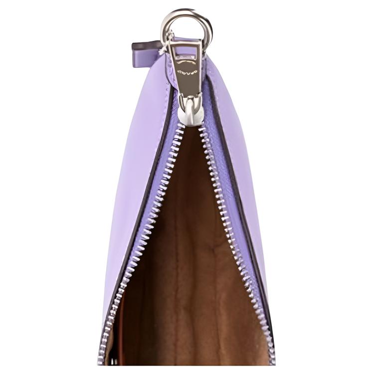 Coach Sculpted 26 Removable Shoulder Strap Leather Handbag Women Handbags Violet CAZ04-LHVHM