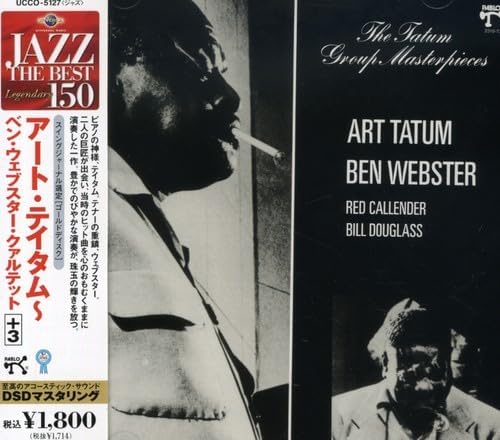 

CD ART TATUMBEN WEBSTER Tatum Group Masterpieces UCCO5127 Pablo 2007 Japan Jazz Used
