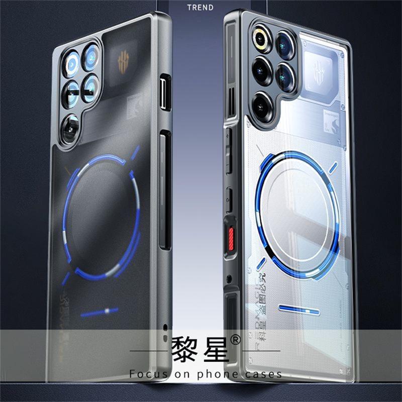 Case For Red Magic 11 Pro Plus Case Transparent Acrylic Hard Cover For ZTE Nubia RedMagic 11 Pro+ 5G Anti-fall Protect Shell