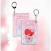 BTS BT21 Official Minini PU Leather Patch Card Holder CHEERY BLOSSOM Authentic