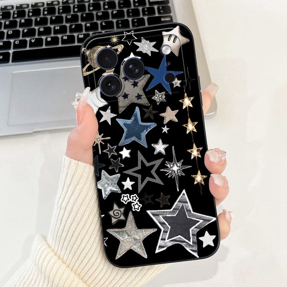 For iPhone 17 Pro Max 17Pro Fashion Dusk Beach Painting Phone Case For iPhone17 Pro 17ProMax Soft Silicone Cases Bumpers