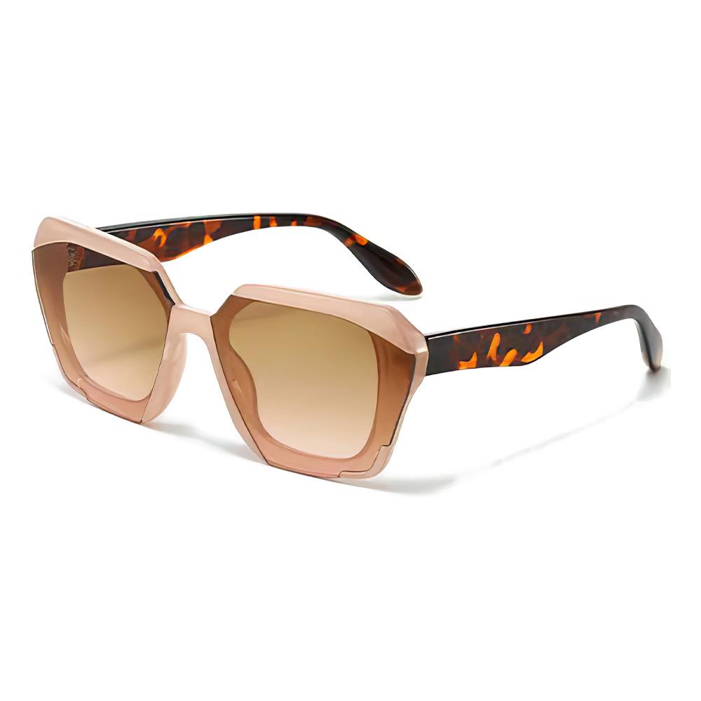 2025 New In Vintage Sunglasses for Women Lightweight Square Inlaid Lens Glasses Fashion Accessories Women s Glasses розовый