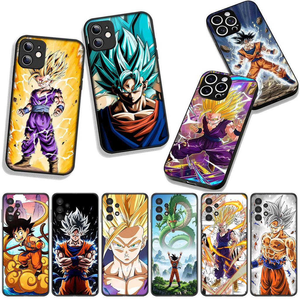 for Xiaomi Redmi Note 14 12 13 ProPlus A4 A3 Pro Plus 12C 13C 14C 5G Phone Cover Case Dragon Son Gokus Ball Gohan Super