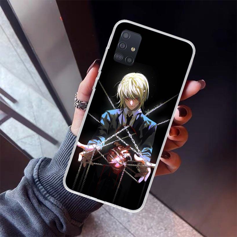 Huner X-Hunters Kurapika Phone Case For Samsung Galaxy A12 A52S A42 A32 A22 A51 A50 Note 20 Ultra 10 S10 Plus A71 A70 A31 A30 A1
