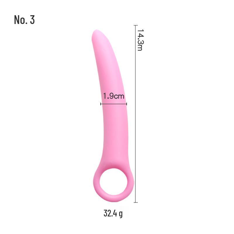 Crescent Female Vibrator: Hand-Pulled Anal Plug for SM Training & Adult Play