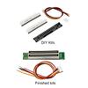 Mini Dual 12-bit LED Music Level Indicator Module Adjustable Light Speed VU Level Indicator Meter DIY AGC Stereo Amplifier Board