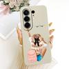 Hülle Für Tecno Camon 50 4G Cover CN5 Luxus Mode Blumen Kawaii Niedlich Bemalt Stoßfest Silikonhülle Für Techno Camon 50 4G