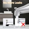 Multi-functional Bathtub Faucet Zinc Zinc Zinc Alloy Pull Type Faucet Compatible Standard Spout  Replacement