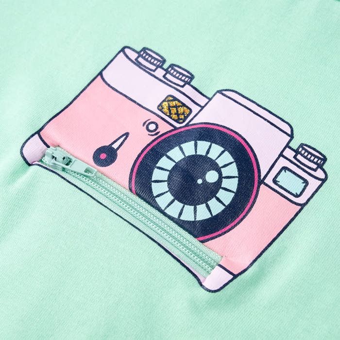 T-shirt pour enfants vert 92/104/116/128/140