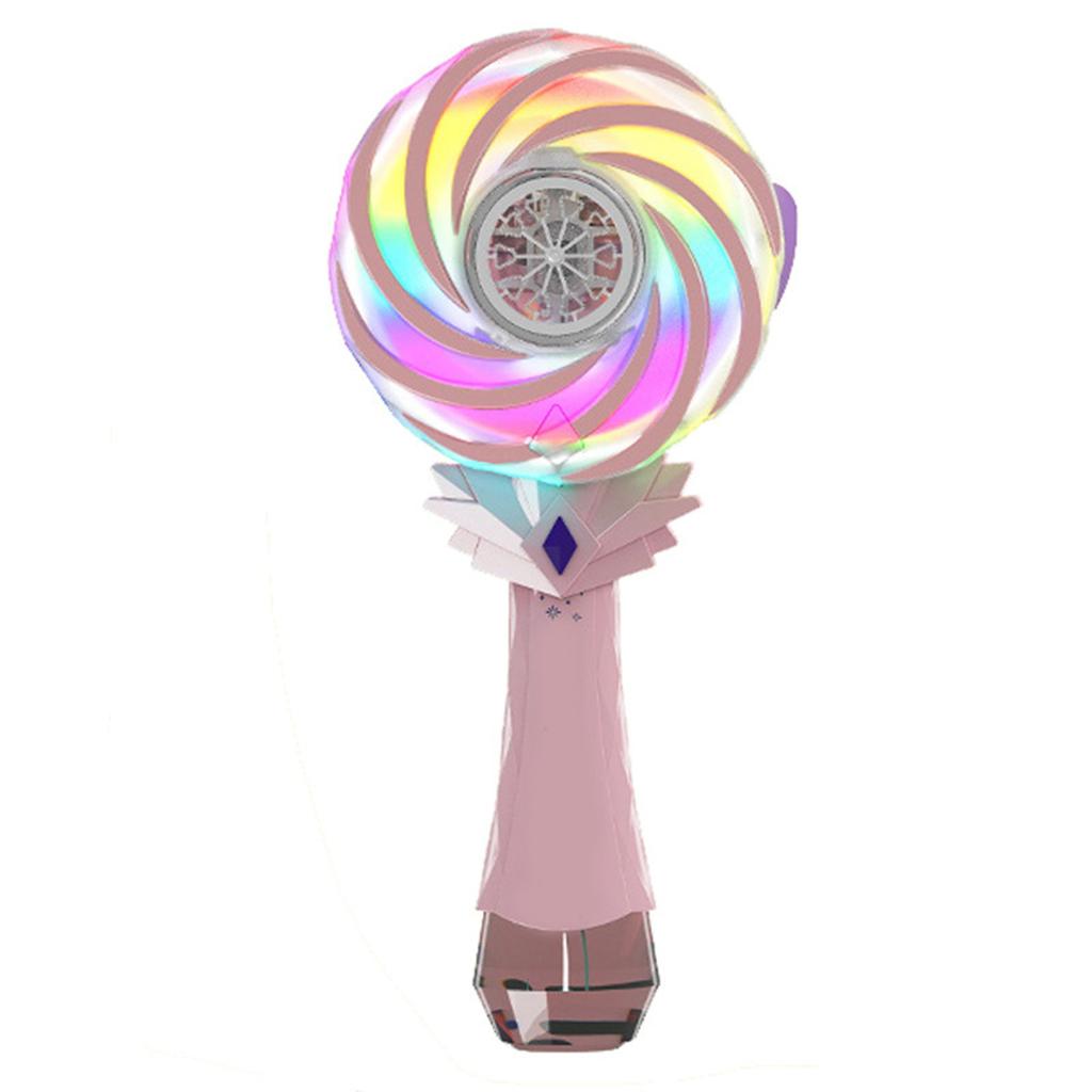 Children's Toy Bubble Machine Lollipop Windmill Handheld Electric Bubble Stick Automatic Bubble Blowing