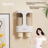 Ecoco Cup Holder, Disposable Cup Dispenser, Automatic Cup Returner for Water Dispenser, Storage Rack E1907 White
