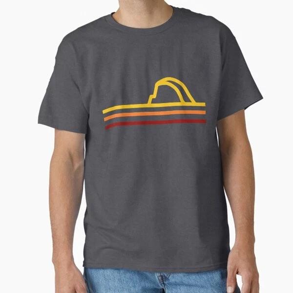 Half Dome Simple Classic Tshirt Made In Usaaus Tshirt S2xl S