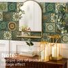 10Pcs Waterproof Backsplash Tile Stickers Multicolor Design Tile Decals  Bathroom Decor