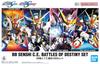 BANDAI SPIRITS SD Gundam BB Senshi Mobile Suit Gundam SEED Fateful Showdown Plastic Model Kit C.E. Set, Color-Coded