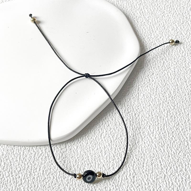 

New Red Birth Year Evil Eye Bracelet - Creative Woven Hand Rope for Couples, Men, and Women