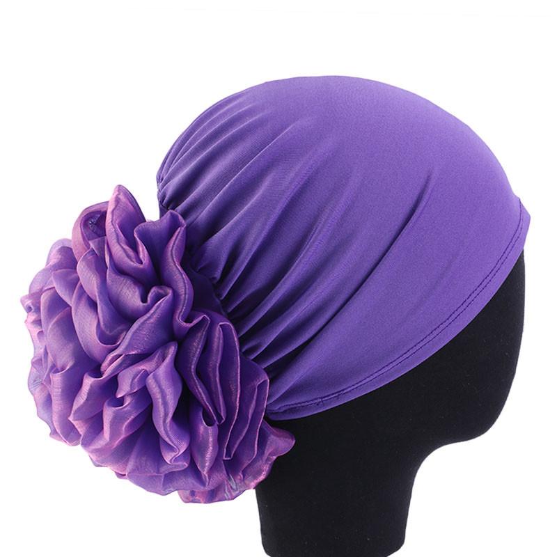 Caciula Turban De Flori De Matase De Lapte Stil Primavara Si Toamna Tjm -262