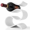 Porte-bouteilles de vin blanc pour 4 bouteilles, organisateur minimaliste S