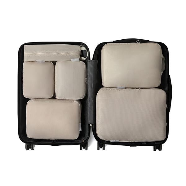 Six-Piece Waterproof Storage Bag Set for Travel and Home