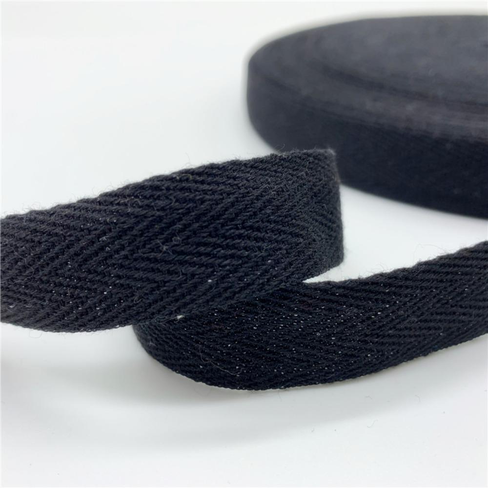 Sewing Belt Packing Webbing DIY Accessories Woven Ribbon Herringbone Tape Cloth Strap Cotton Ribbon
