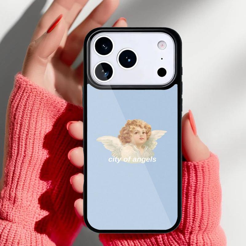 Baby Angels Phone Case for iPhone 17 16 15 14 13 Pro Max Back Cover for 12 11 Pro Coque
