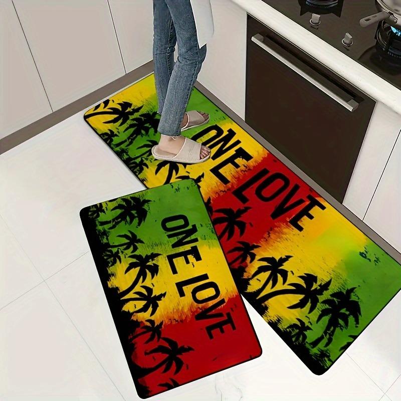 1 Stück Seeschildkrötenmuster Heimtürmatten Küchenteppiche Rutschfest Pop-Design Badezimmerteppiche Badematte Teppich für Zuhause Spüle Wäsche Dekor