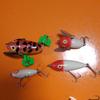 Used Black Bass Lure Bulk Sale 32 Pieces