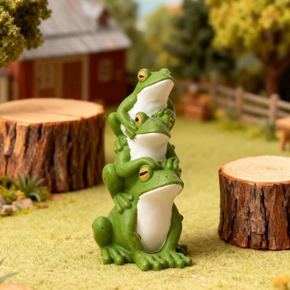 New Silicone Scented Candle Mold 3D Cute Frog Soft Resin Ornament Mould Easy to Demold White Clay Making Tool Home Decor