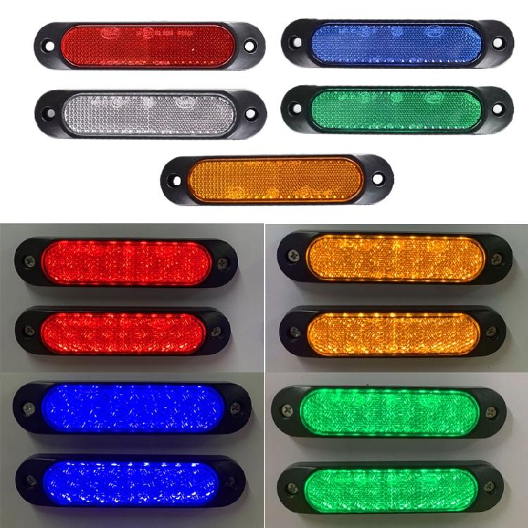 27 LEDs Trailer Side Marker Turn Signal Brake Light Truck Taillights Strobe Lamp
