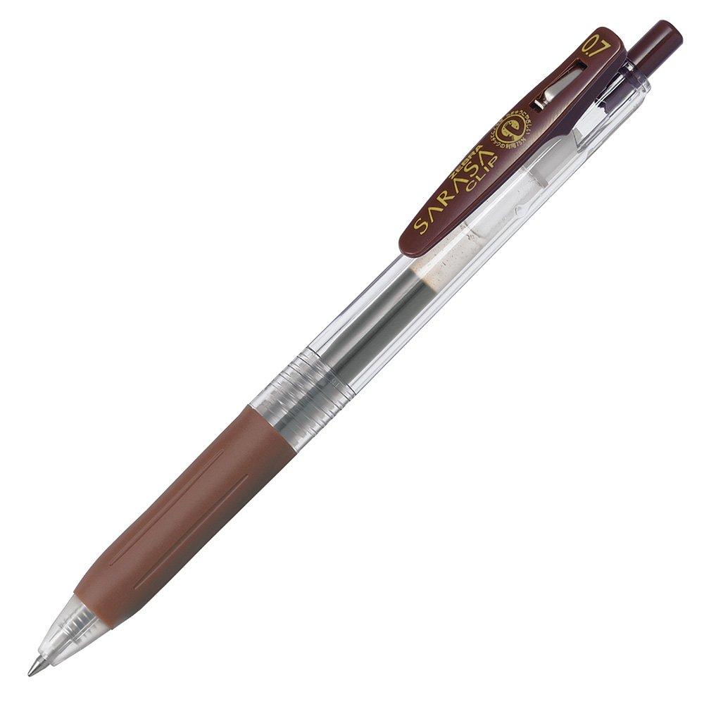 

ZEBRA Gel Ballpoint Pen Sarasa Clip Brown 10 0.7 B-JJB15-E