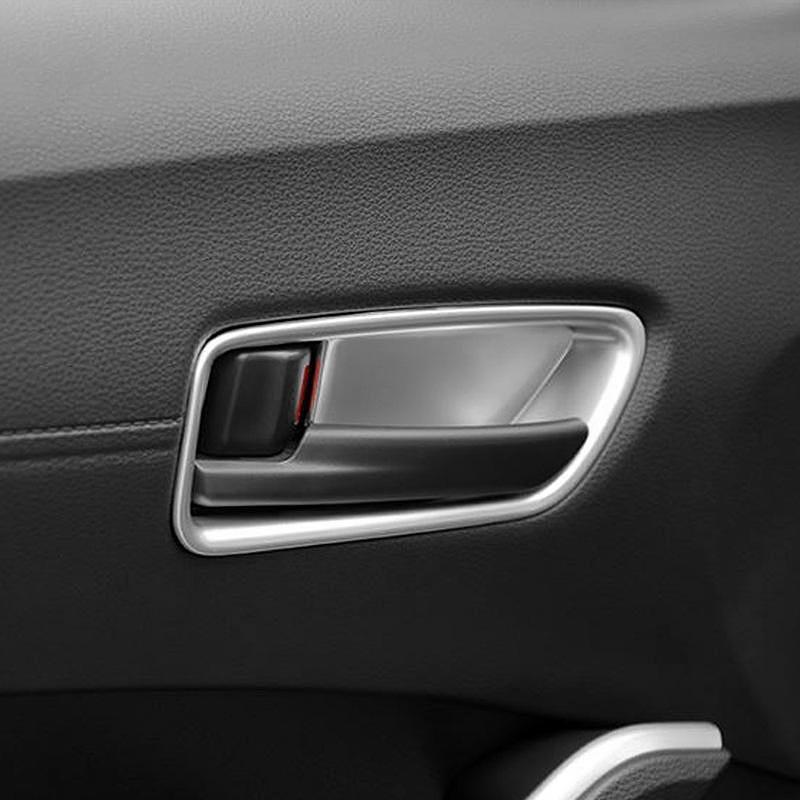 For Toyota Corolla Cross Xg10    2024 2025 Hybrid Car Inner Door Handle Bowl Cover Trim 3d Trims Accessories