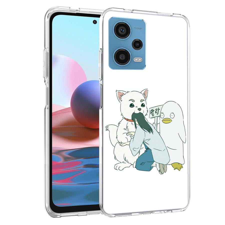 

Аниме Гинтама Мистер. Чехол для телефона Капля дождя для Redmi Note 13 12 14 15 Pro Plus 13R 11 11T 11E 11S 10 Pro 10S 9 9S Прозрачный ТПУ Redmi Note 9S