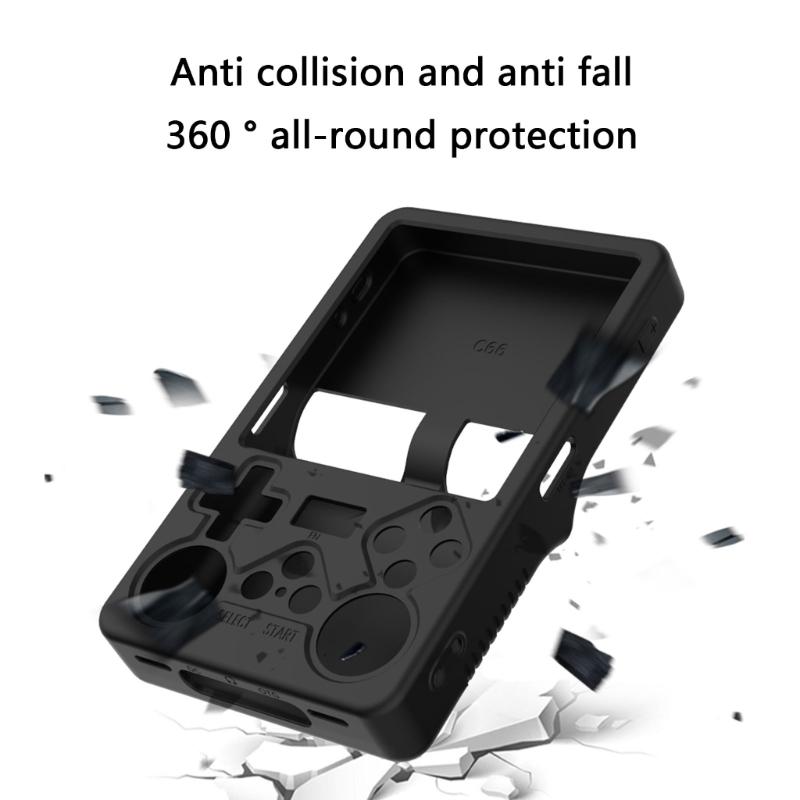 Waterproof Skin Cover for R36S PLUS Silicone Cover Scratchproof Housing Shell Console Protective Case Flexible Sleeve