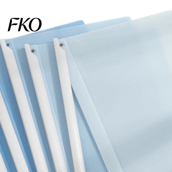 Colorful Document Organizer 5PCS Side Opening File Folder, with Rotating Sliding Bar, Lightweight Clip Folder Durable PP Gradient Color