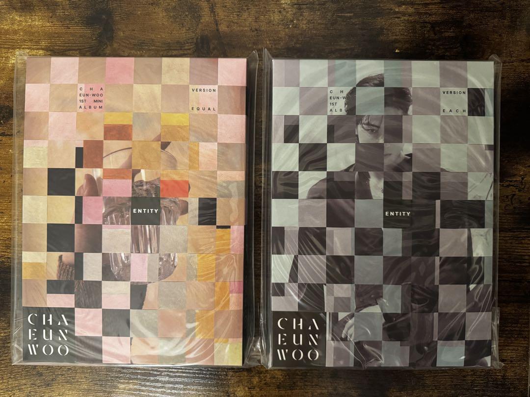 

[USED] Cha Eun-woo ENTITY 1st Mini Album Set
