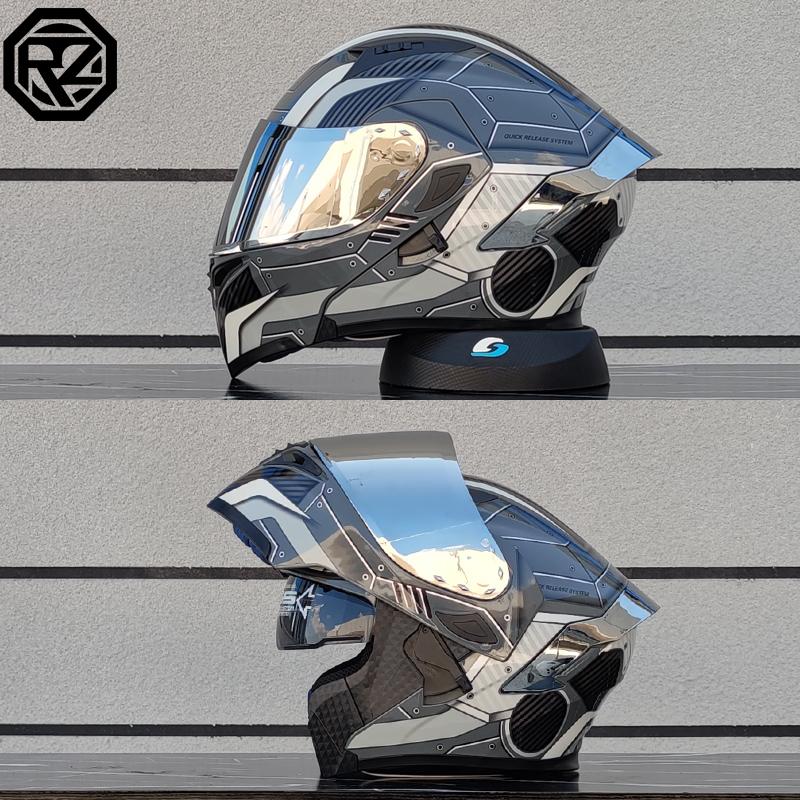 Flip Up Motorcycle Helmet Double Lens Full Face Helmet High Quality DOT Approved Moto Cascos Motociclistas Capacete