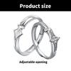 Elegant Star Couple Rings Designs for Trendy Lovers Offering Blend of Stylish and Sophistication for Trendy Women