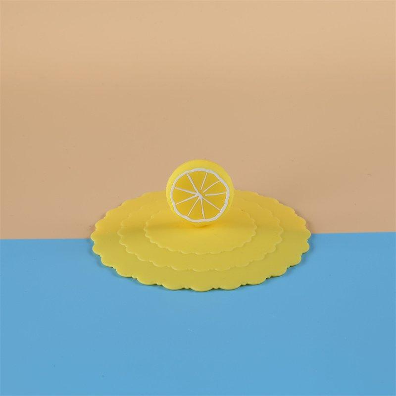 Silicone Universal Wave-shaped Cup Lid Soft Cover Dust-proof Food-grade Mug Daily Student Supplies