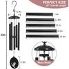 30-Inch Sympathy Wind Chimes for Outside, Unique Memorial Chimes for Loss of Loved One Unique Sympathy Chimes for Funeral As Outdoor Decor for Patio