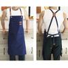 Adjustable Kitchen Apron Oil-proof Barista Apron Fashion Canvas Apron  Pottery