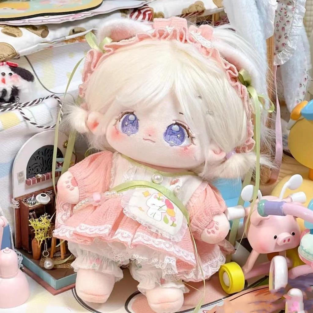 In Stock Nannan Cotton Female Doll with Exploded Hair – Perfect Gift for Classmates or Girls
