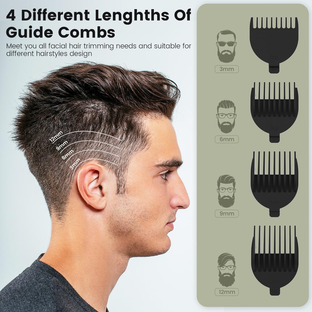 Hair Clippers for Men,Women&Kids Professional Home Hair Beard Trimmer Cordless Rechargeable ,Barber Clippers for Travel