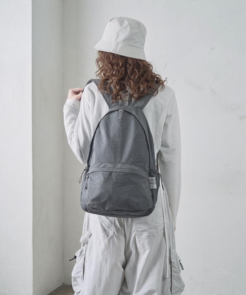 Mathematik Ian W40 Simple Backpack Lightweight Nylon Daily Bag Backpack Urban Charcoal