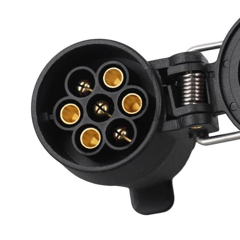 Trailer Light Adapter US To EU Trailer Converter Outdoor Activities Easy Installation Electrical Solution For Boat Trailer