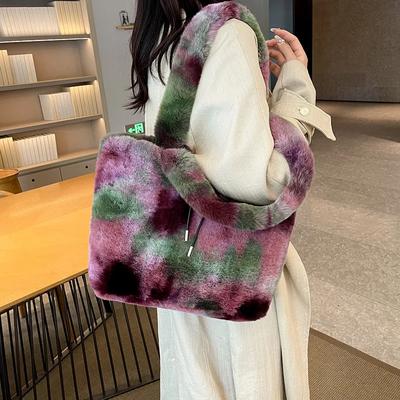 Χαριτωμένη Βελούδινη Ευέλικτη Τσάντα Χειρός για Γυναίκες Τσάντες για Κορίτσι Πορτοφόλι και Τσάντα Γυναικεία Τσάντα Ώμου